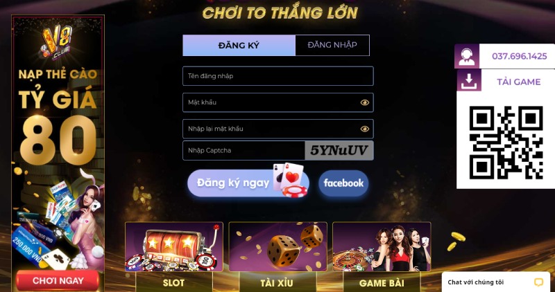 FAQ - Một số thắc mắc thường gặp về cổng game V8Club